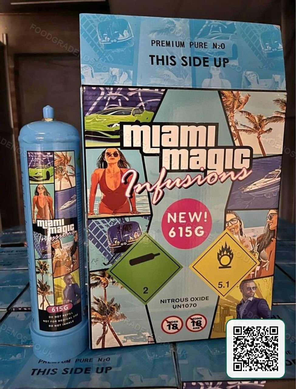Miami Magic Infusions 615g Cylinder - Image 2