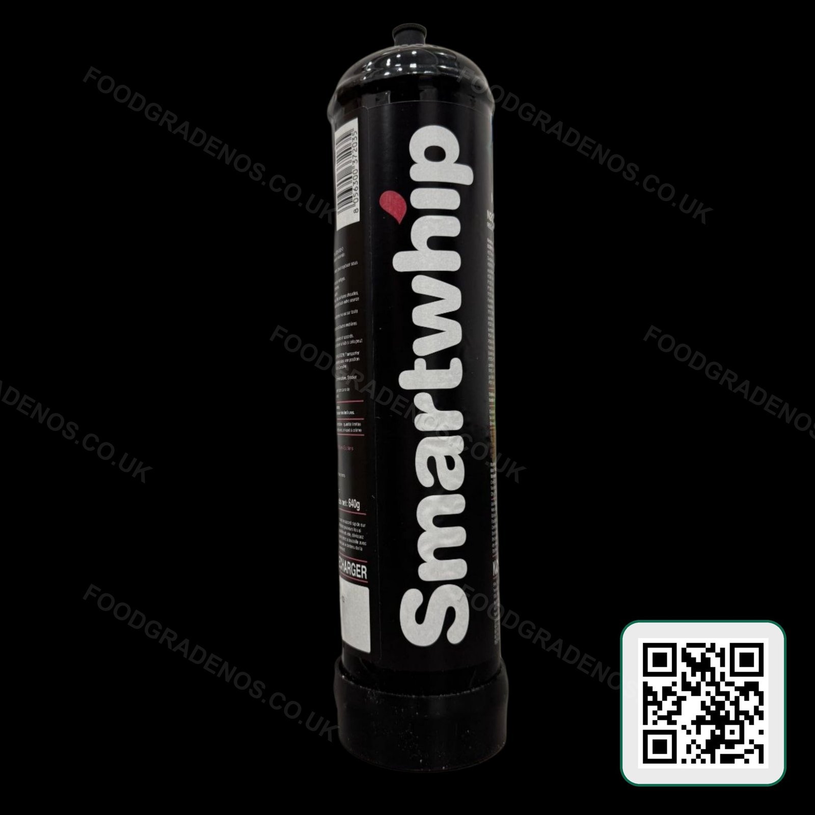 Smartwhip Silver 640g Food-Grade Cylinder - Image 2