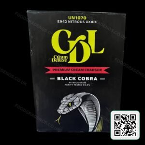 Alternative view of Cream Deluxe Black Cobra 666g Food-Grade Cylinder