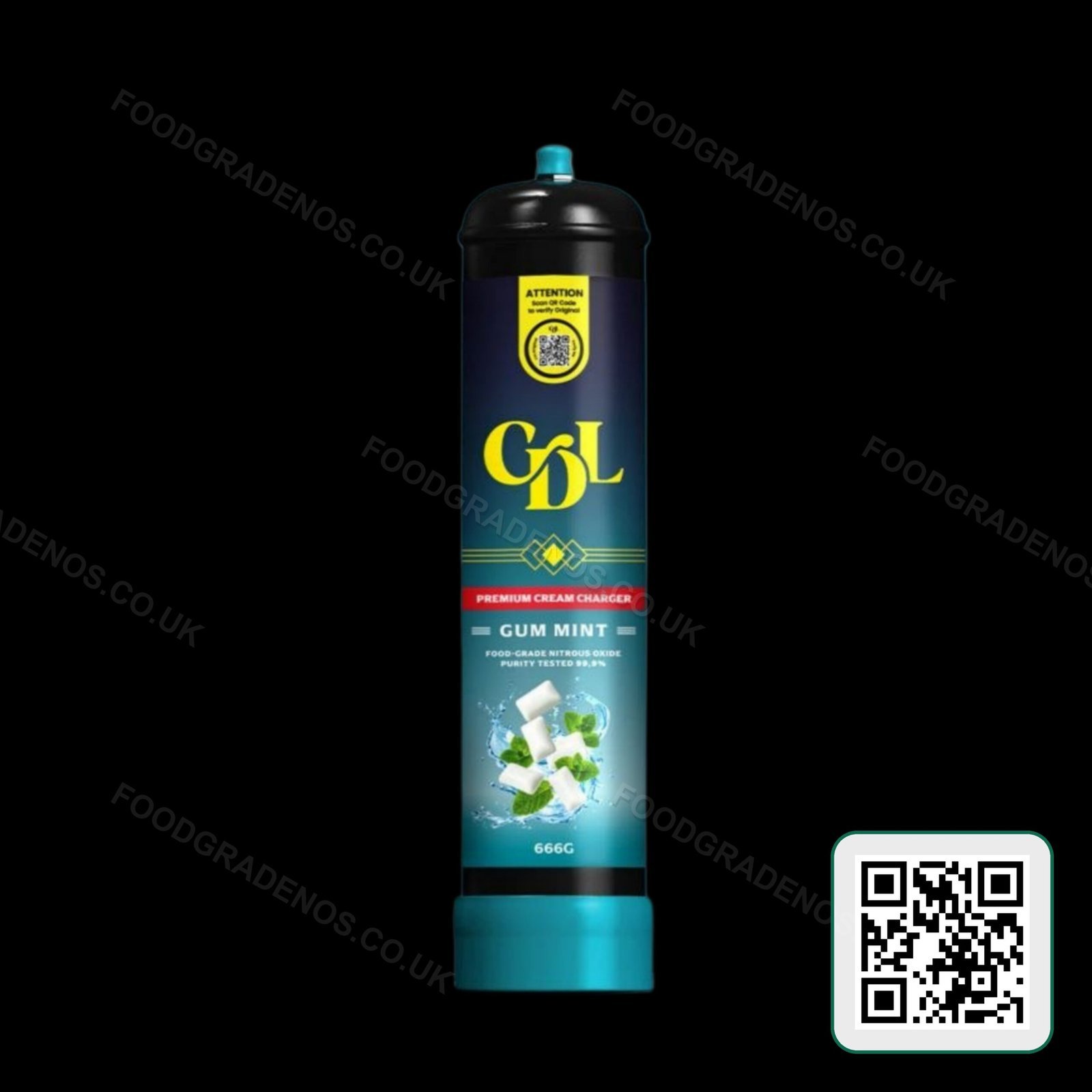 Cream Deluxe Sixth Wave 666g Food-Grade Cylinder - Image 7